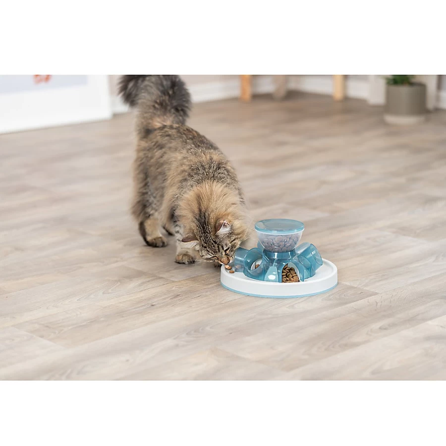 PetSmart Trixie Treat Dispensing Cat Tunnel Feeder - Interactive Toy for Cats