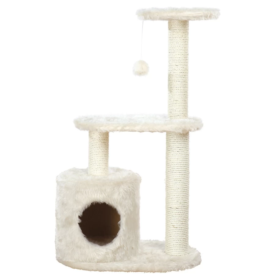 PetSmart Trixie 37-inch Cream Casta Cat Tree for Indoor Cats