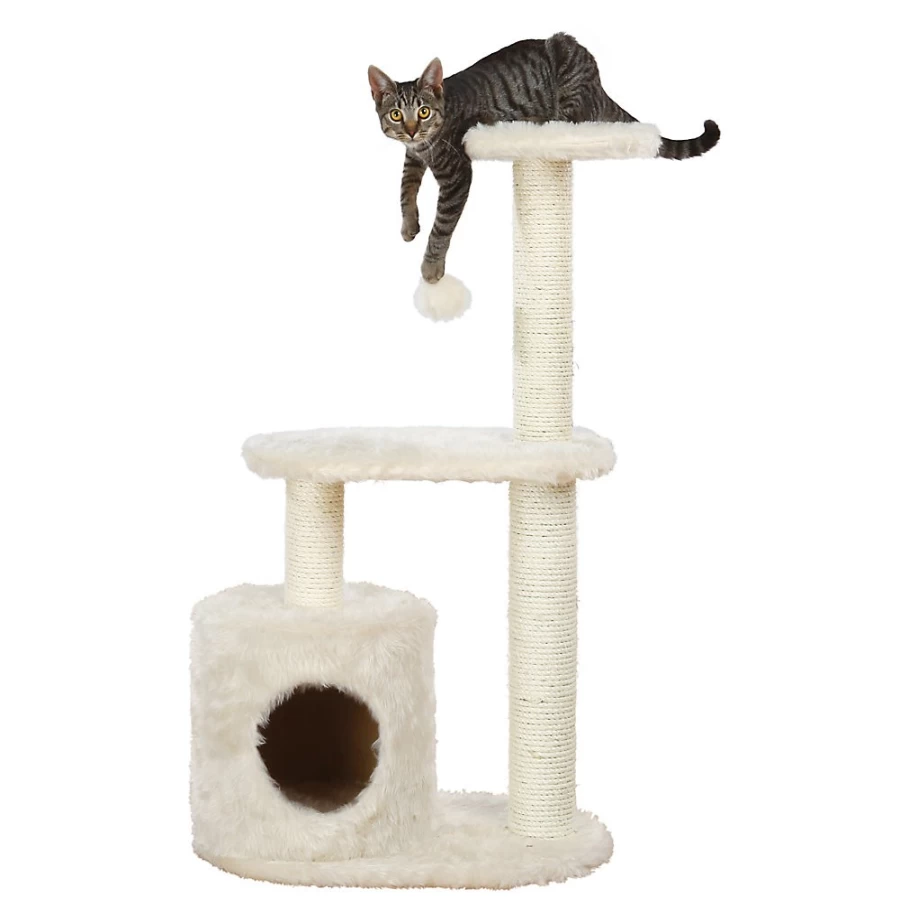 PetSmart Trixie 37-inch Cream Casta Cat Tree for Indoor Cats