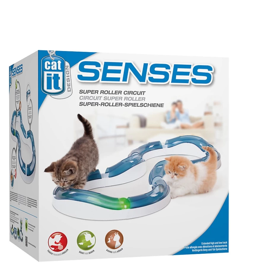 PetSmart Catit Senses Super Roller Circuit - Interactive Cat Toy for Play & Exercise