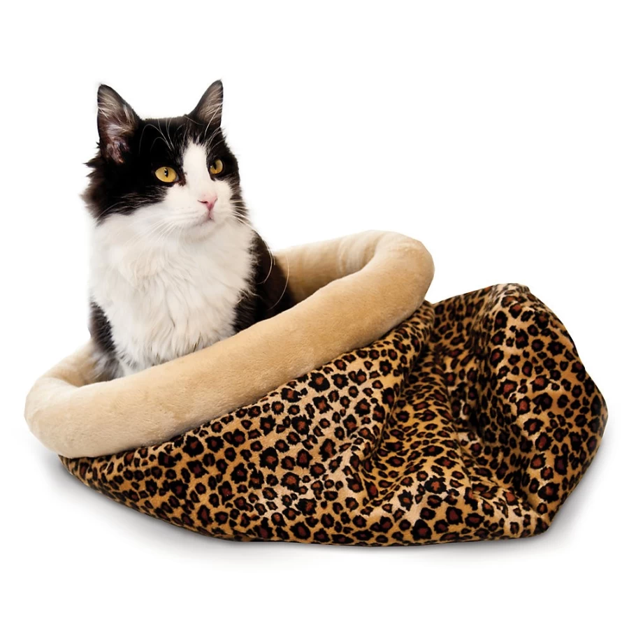 PetSmart KH Self-Warming Cat Sack - Cozy Heated Pet Bed for Kittens
