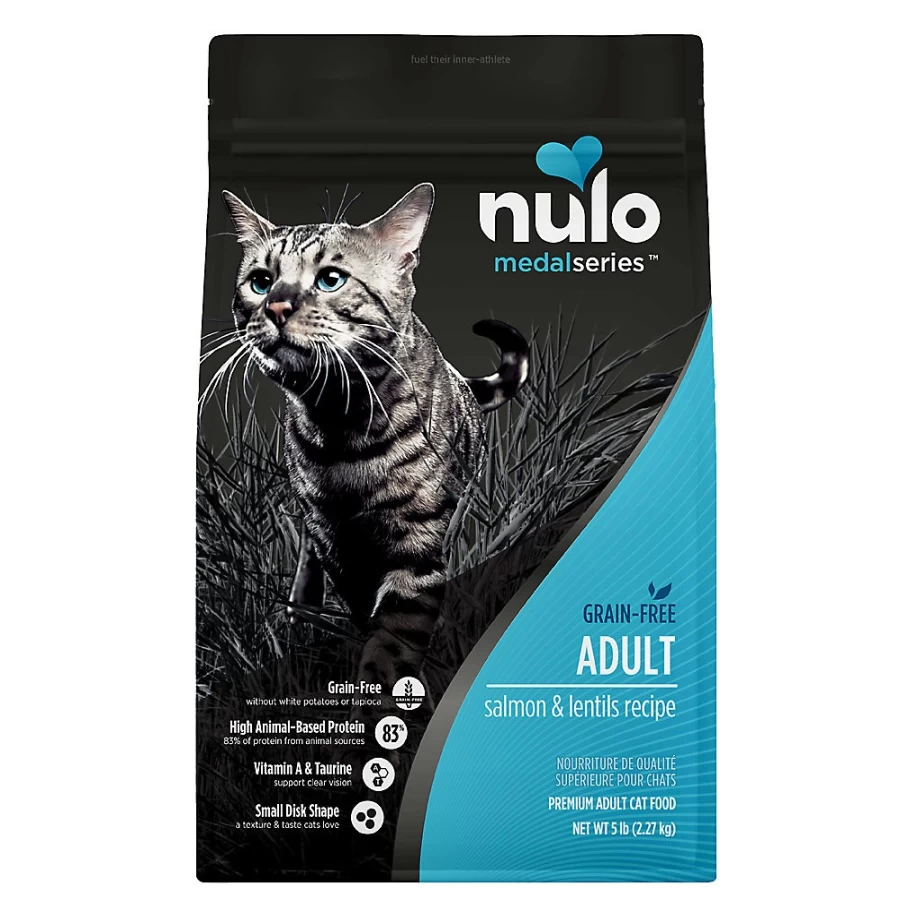 PetSmart Nulo MedalSeries Grain-Free Salmon Dry Cat Food for Adult Cats