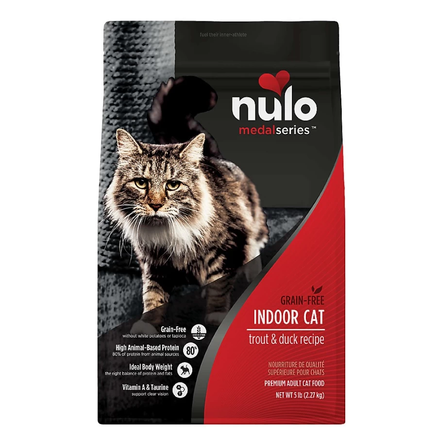 PetSmart Nulo MedalSeries Grain-Free Adult Dry Cat Food with Trout & Duck Recipe