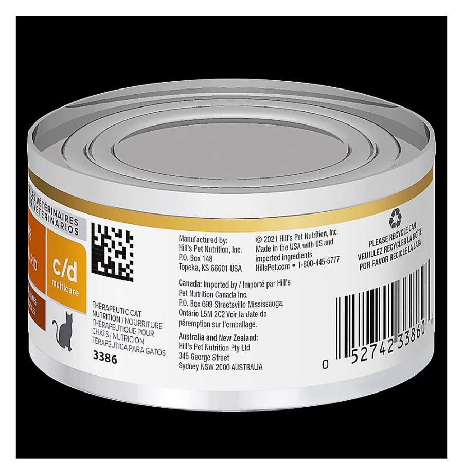 Hill's Prescription Diet c/d Multicare Urinary Care Cat Food - Chicken & Vegetable Stew for Urinary Health | PetSmart