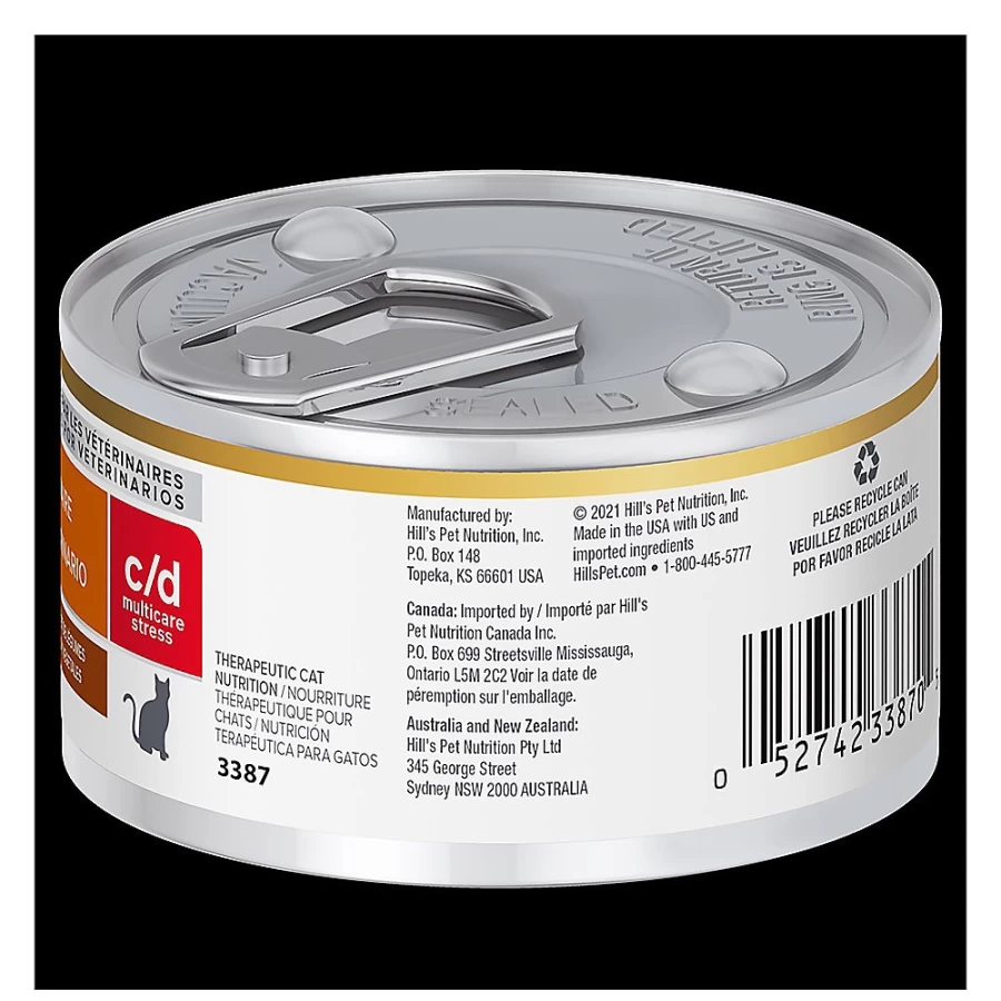 Hill's Prescription Diet c/d Multicare Urinary Care Dry Cat Food - Chicken & Vegetable Stew for Stress Relief | PetSmart