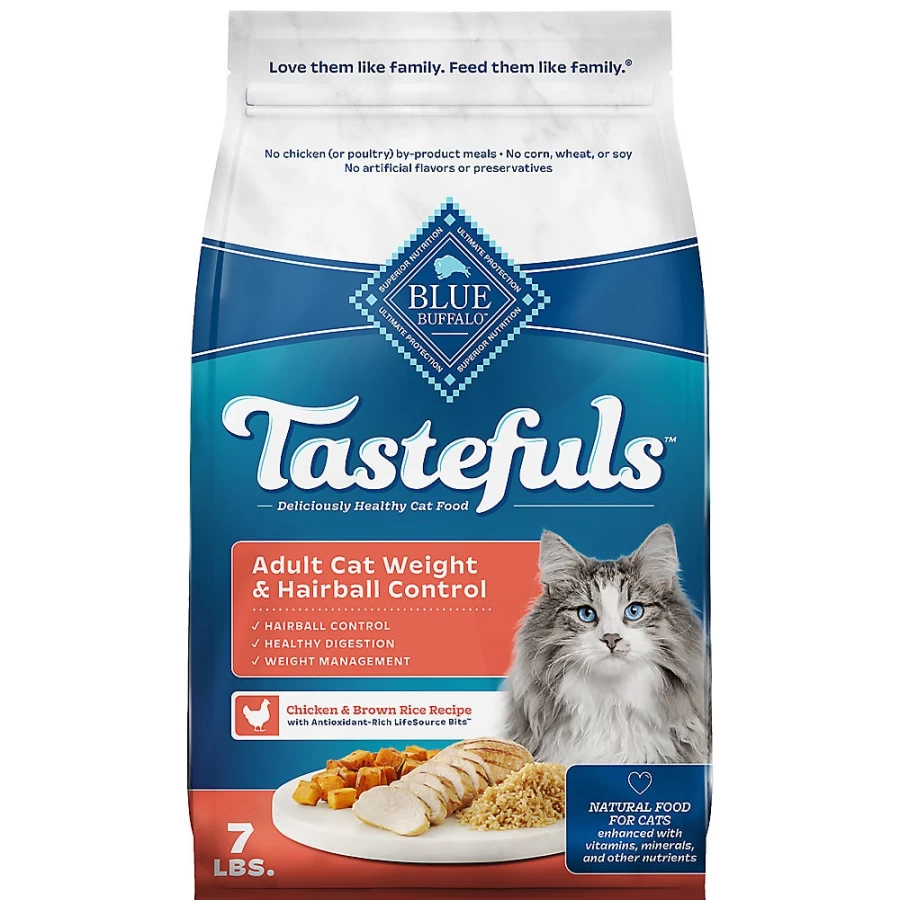 PetSmart Blue Buffalo Tastefuls Natural Adult Dry Cat Food, Chicken Recipe