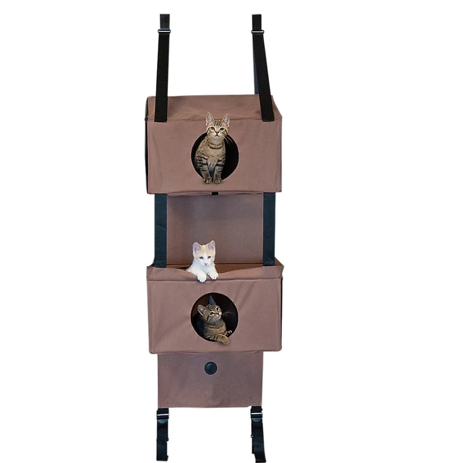 PetSmart KH Hangin' Feline Funhouse - Interactive Cat House for Climbing & Play
