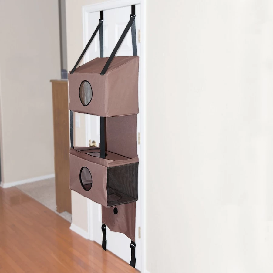 PetSmart KH Hangin' Feline Funhouse - Interactive Cat House for Climbing & Play