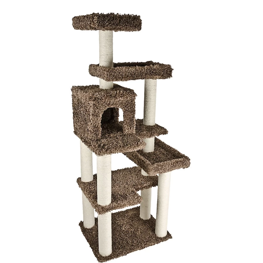 PetSmart Whisker City Deluxe Cat Tree with Playground for Indoor Cats