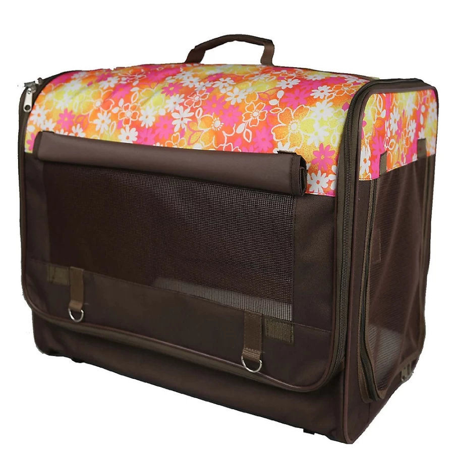 PetSmart Floral Pattern Lightweight Pet Tent Crate for Dogs & Cats