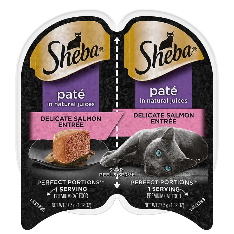 Sheba Perfect Portions Pate Wet Cat Food for Adults - 2.65 Oz Tray, Delicious & Balanced Meal | PetSmart