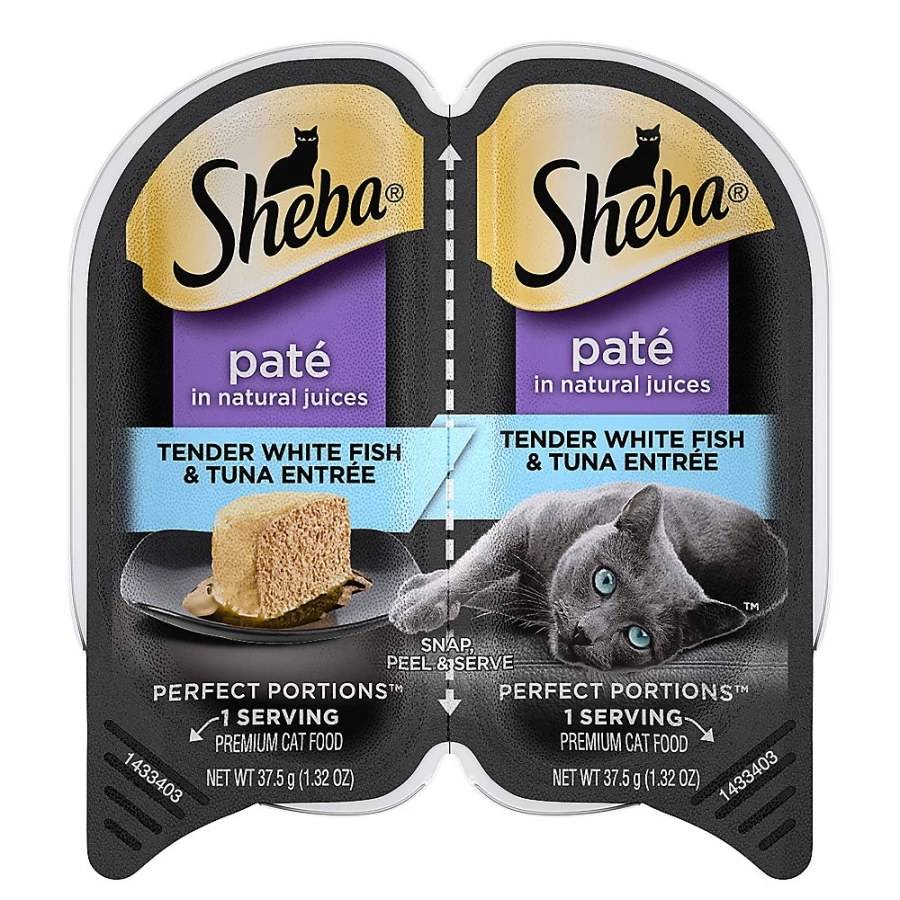 Sheba Perfect Portions Pate Wet Cat Food for Adults - 2.65 Oz. Tray, Delicious & Balanced Meal | PetSmart