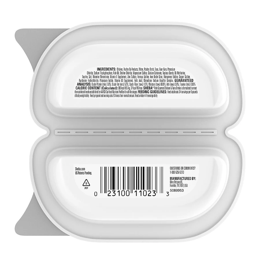 Sheba Perfect Portions Pate Wet Cat Food for Adults - 2.65 Oz Tray, Delicious & Balanced Meal | PetSmart