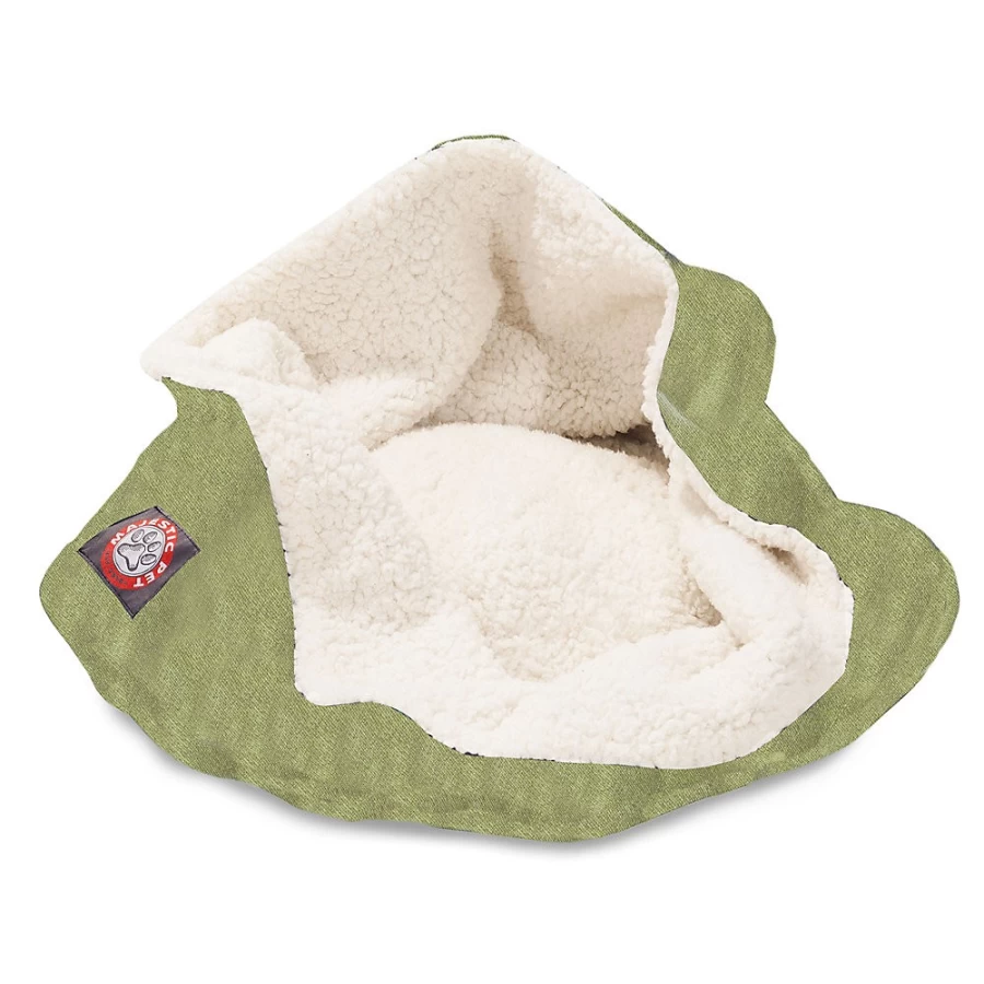 PetSmart Majestic Villa Collection - Cozy Burrow Dog & Cat Bed for Comfortable Sleep