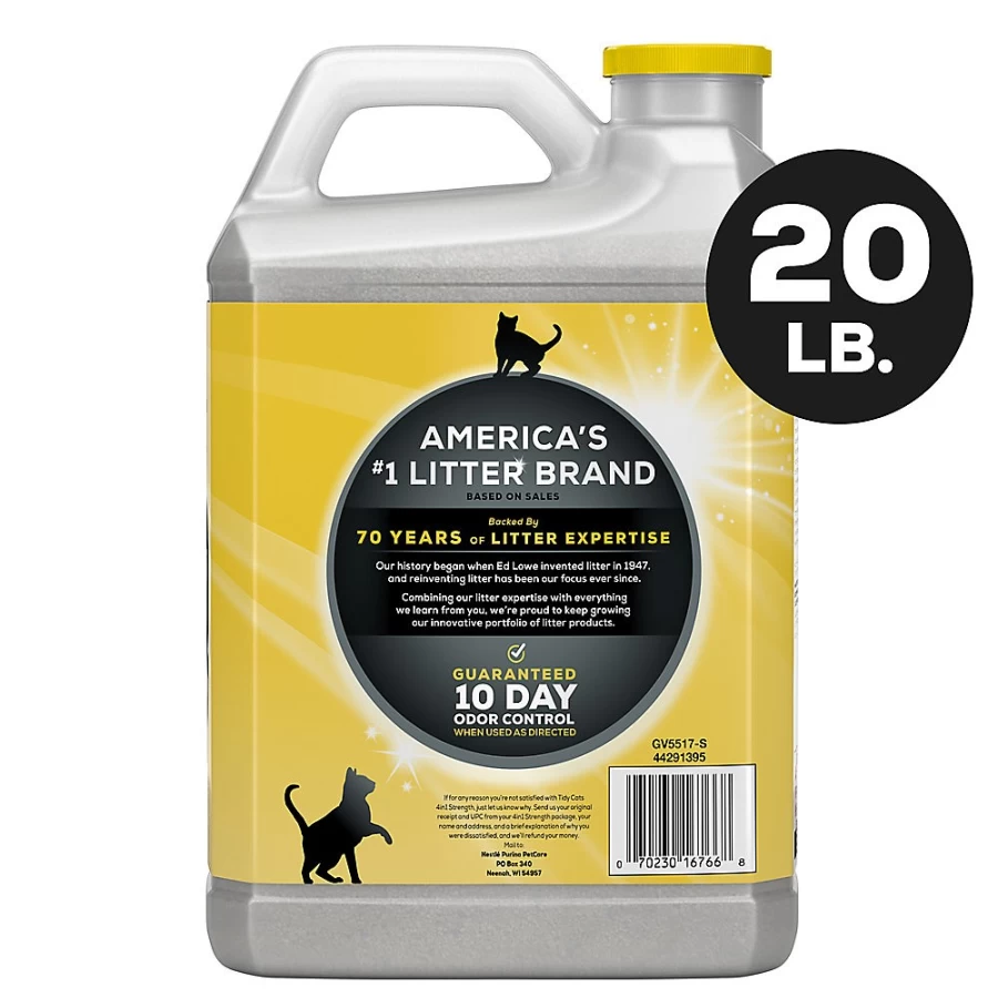 Purina Tidy Cats Clumping Clay Cat Litter for Multiple Cats | 4-in-1 Strength Formula | PetSmart