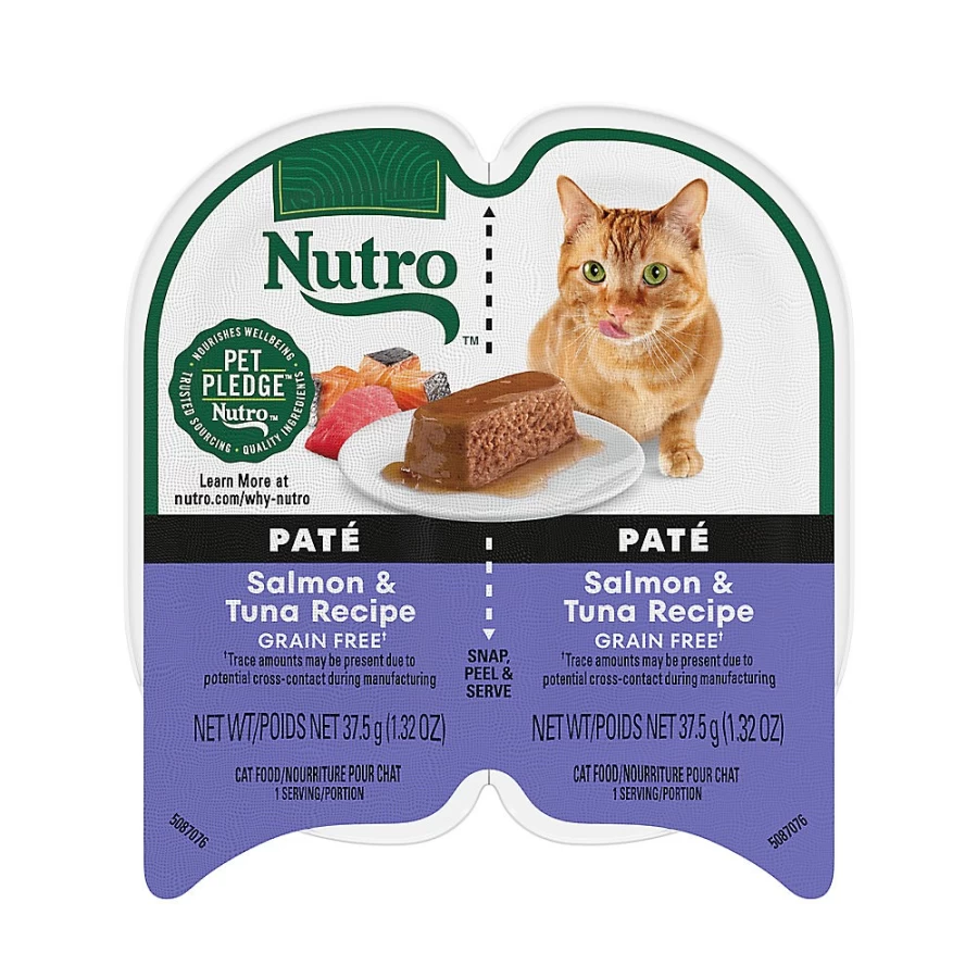 Nutro Perfect Portions Grain-Free Pate Wet Cat Food for Adults - 2.64oz Trays by PetSmart