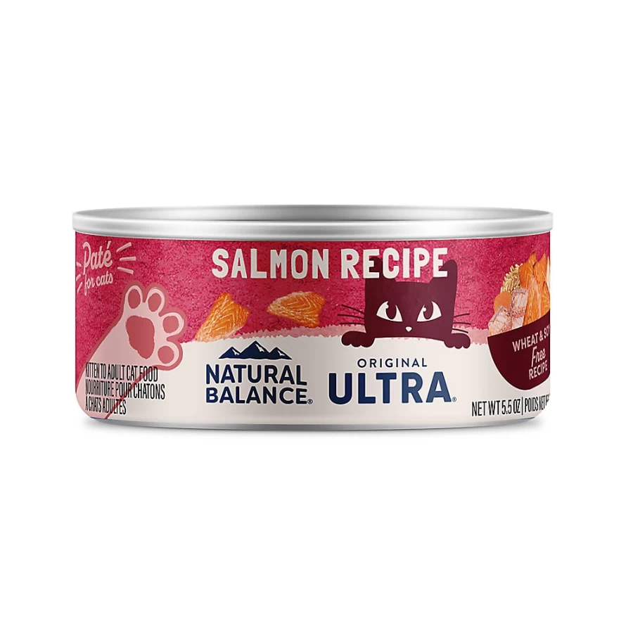 PetSmart Natural Balance Ultra Premium Dry Cat Food - Salmon Recipe for Adult Cats, Grain-Free High Protein Formula