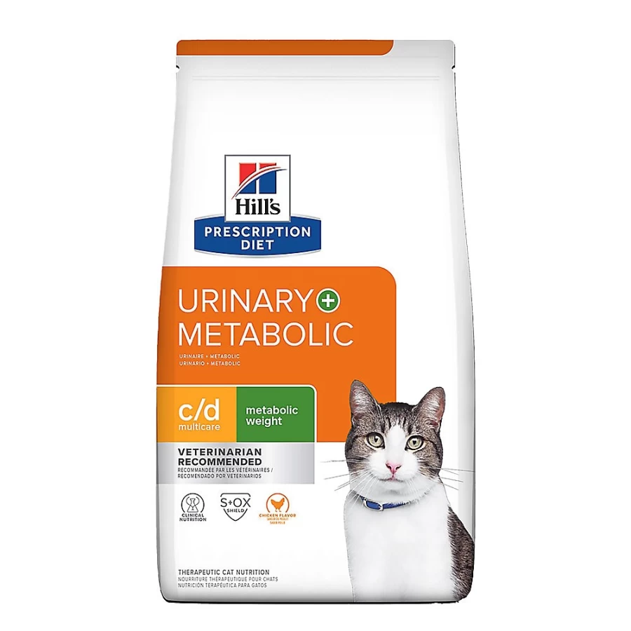 Hill's Prescription Diet Metabolic + Urinary Dry Cat Food - Chicken Flavor | Vet Recommended | PetSmart