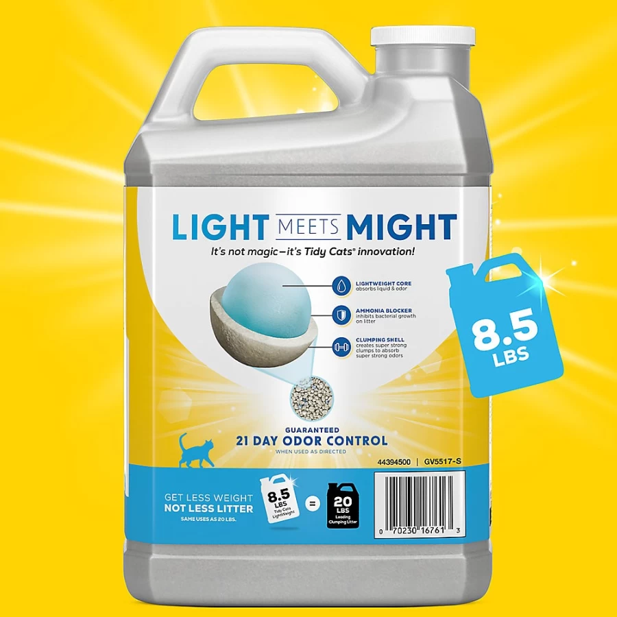 Purina Tidy Cats Lightweight Clumping Clay Cat Litter with Glade Clear Springs Scent for Multi-Cat Households | PetSmart
