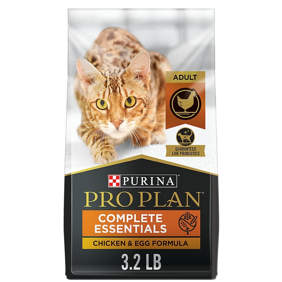 Purina Pro Plan Grain-Free High-Protein Adult Dry Cat Food with Chicken & Egg | PetSmart
