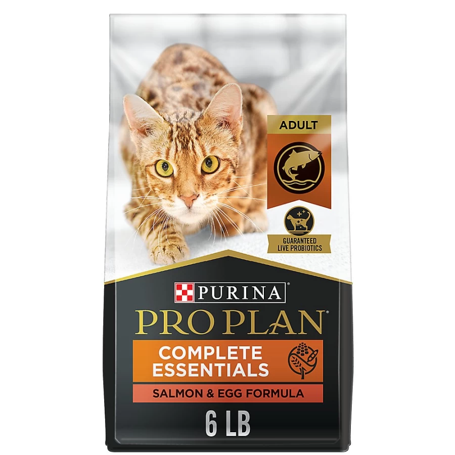 Purina Pro Plan Grain Free Adult Dry Cat Food - Natural Salmon & Egg Recipe by PetSmart | High Protein, No Artificial Flavors