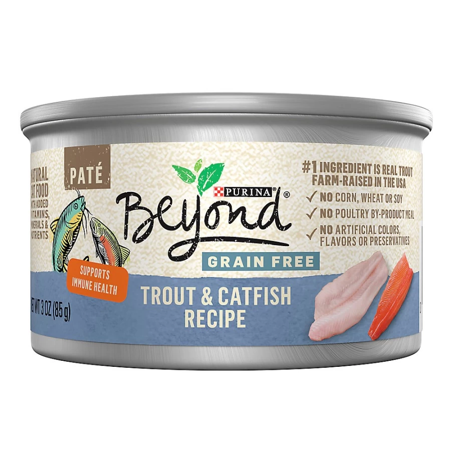 Purina Beyond Natural Grain Free Adult Cat Wet Food Pate - 3.33 oz Can by PetSmart | High Protein Recipe