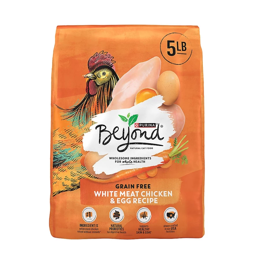Purina Beyond Grain Free Adult Dry Cat Food with Probiotics - Chicken Recipe | PetSmart