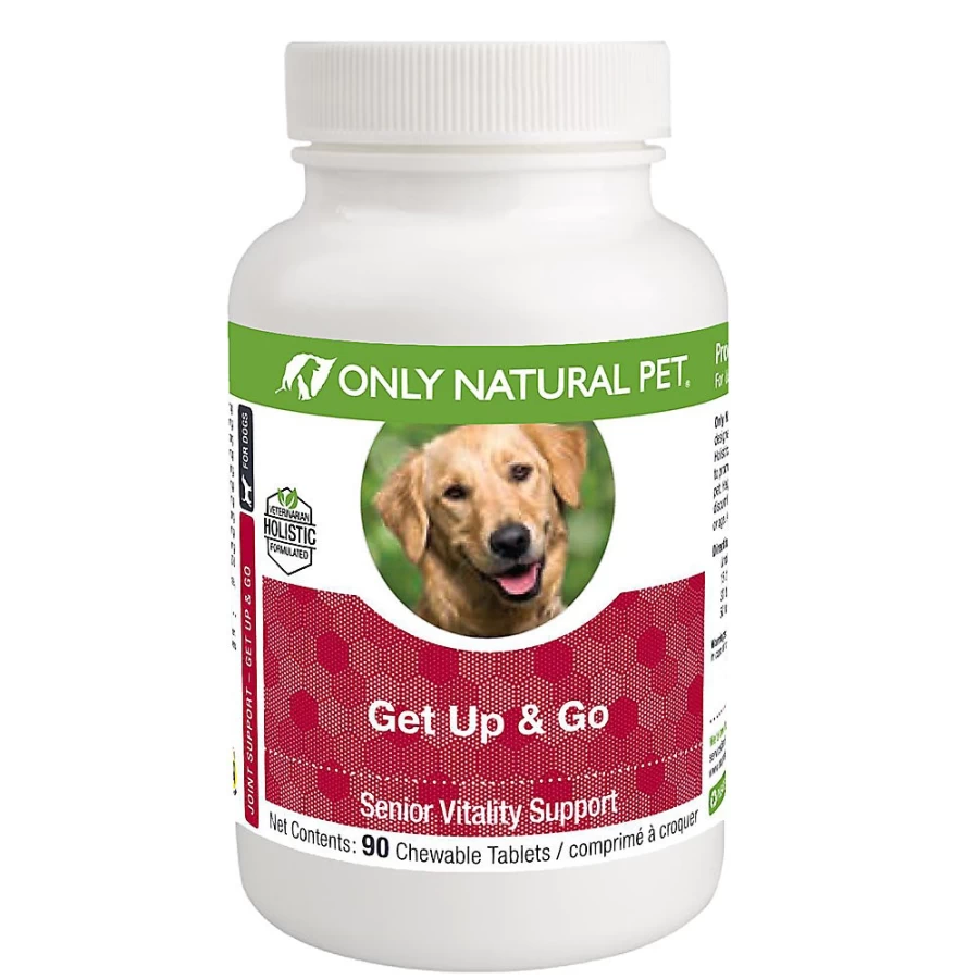 PetSmart Only Natural Pet Get Up Go Senior Dog Chewable Tablets for Joint & Vitality Support