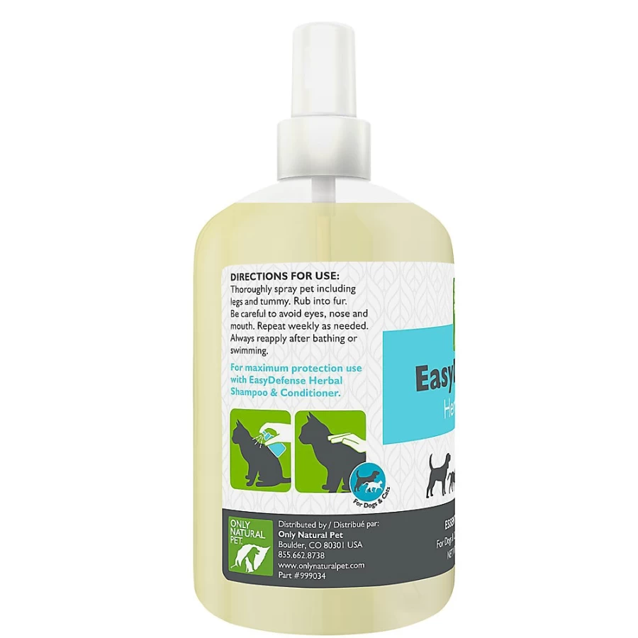 PetSmart Only Natural Pet EasyDefense Herbal Essential Oil Spray for Dogs & Cats