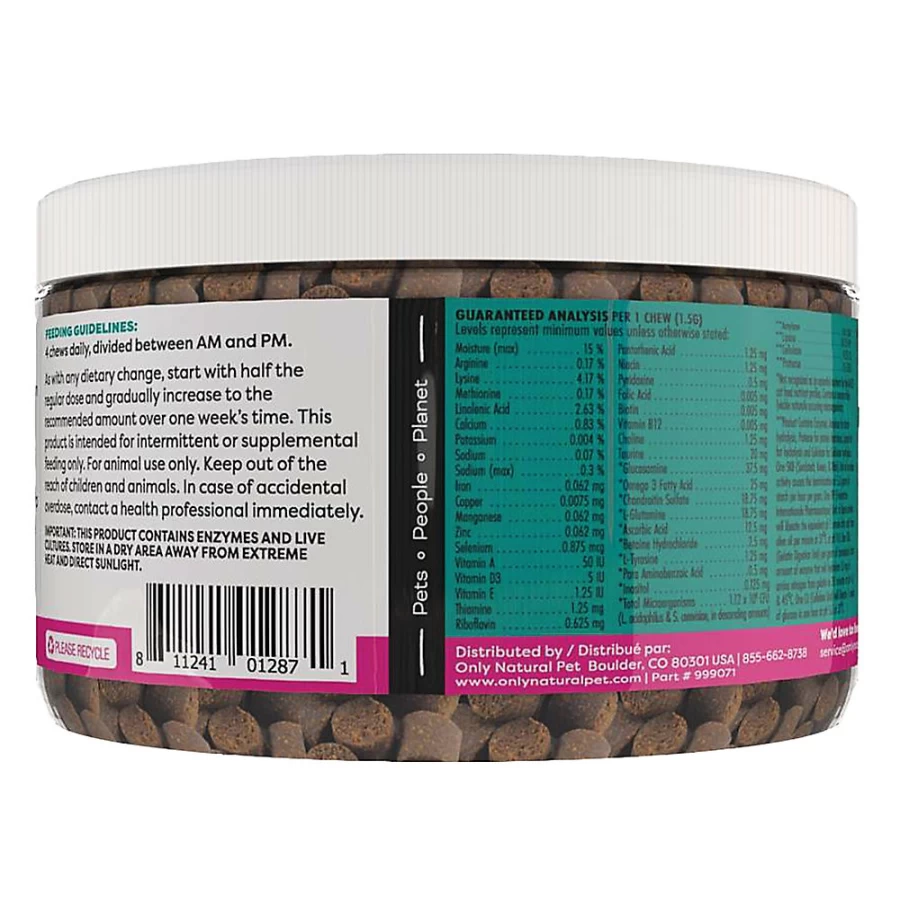 PetSmart Only Natural Pet Ultimate Daily Vitamin Bites Soft Chews for Cats