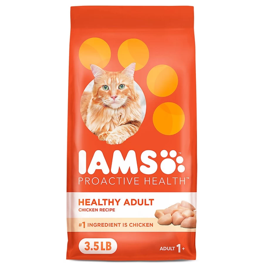 PetSmart Proactive Health Adult Dry Cat Food - Chicken Recipe for Indoor Cats, High Protein & Nutrient-Rich