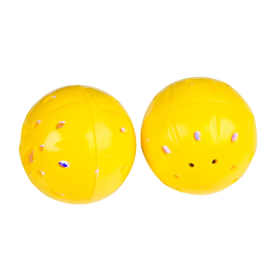 PetSmart Jackson Galaxy Spiral LED Ball Cat Toy - Interactive Light Up Toy for Cats, 2-Pack