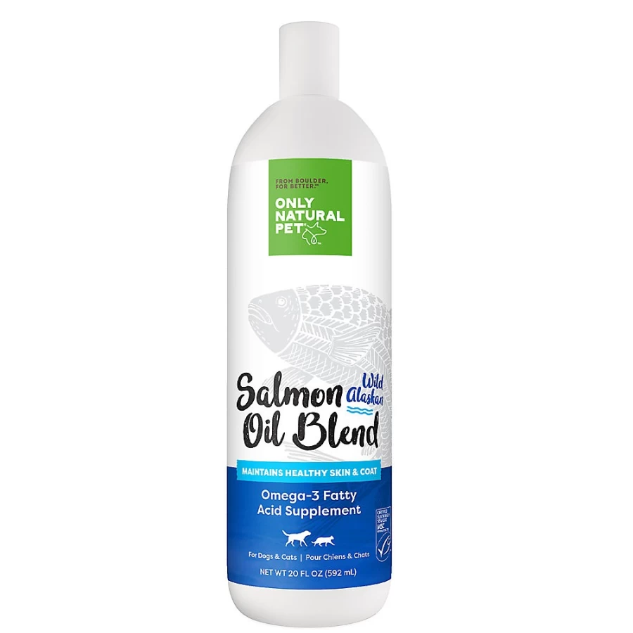 PetSmart Wild Alaskan Salmon Oil for Dogs & Cats - Only Natural Pet Omega-3 Skin & Coat Supplement