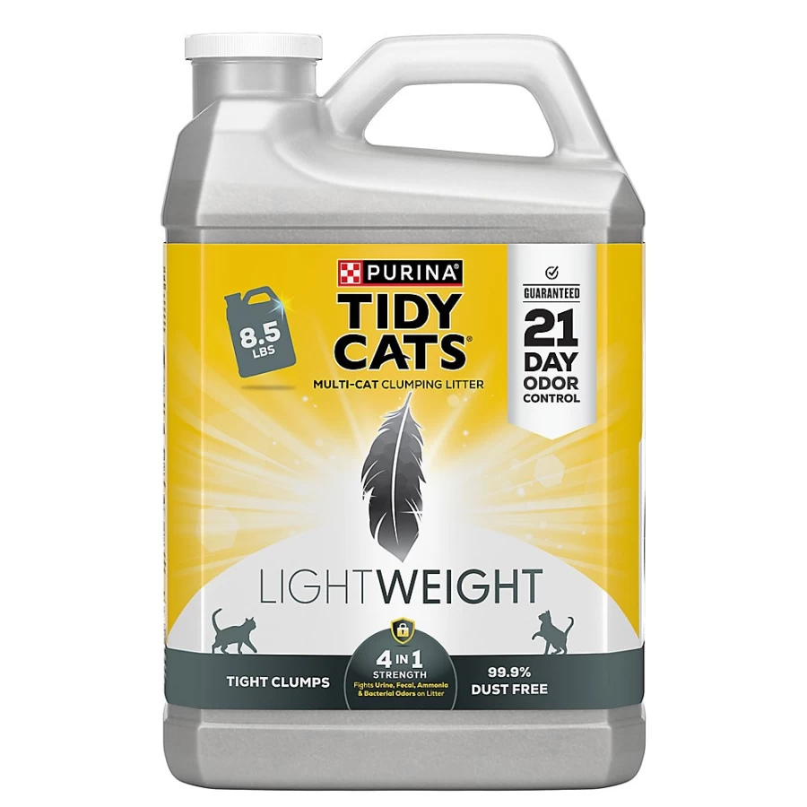 Purina Tidy Cats Lightweight Clumping Clay Litter for Multiple Cats - 4-in-1 Strength Formula | PetSmart
