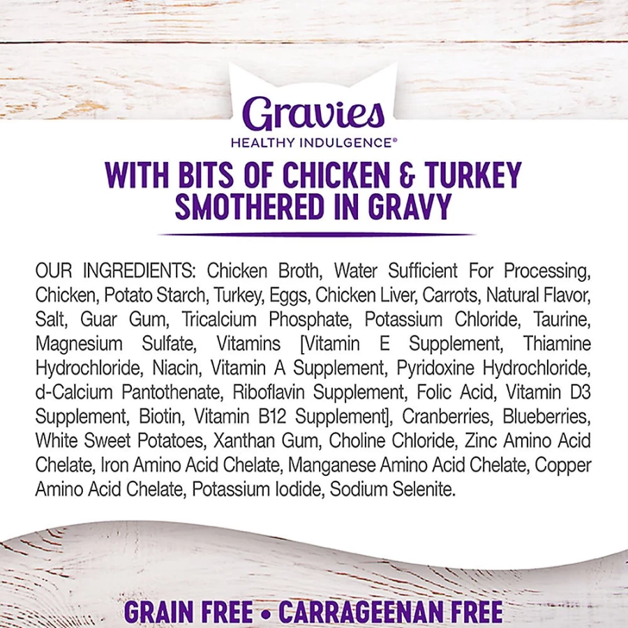 PetSmart Grain-Free Wellness Healthy Indulgence Adult Cat Food with Natural Chicken & Turkey Recipe