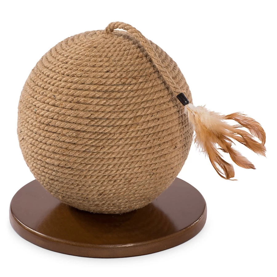 PetSmart Kitty Power Paws Sphere Cat Scratcher by Prevue Pet - Interactive Scratching Ball for Cats