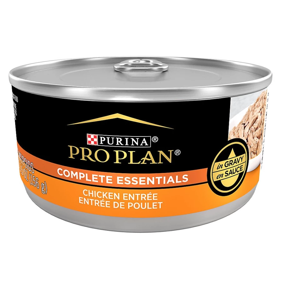 Purina Pro Plan Complete Essentials High-Protein Adult Wet Cat Food with Antioxidants, 5.5 Oz - PetSmart