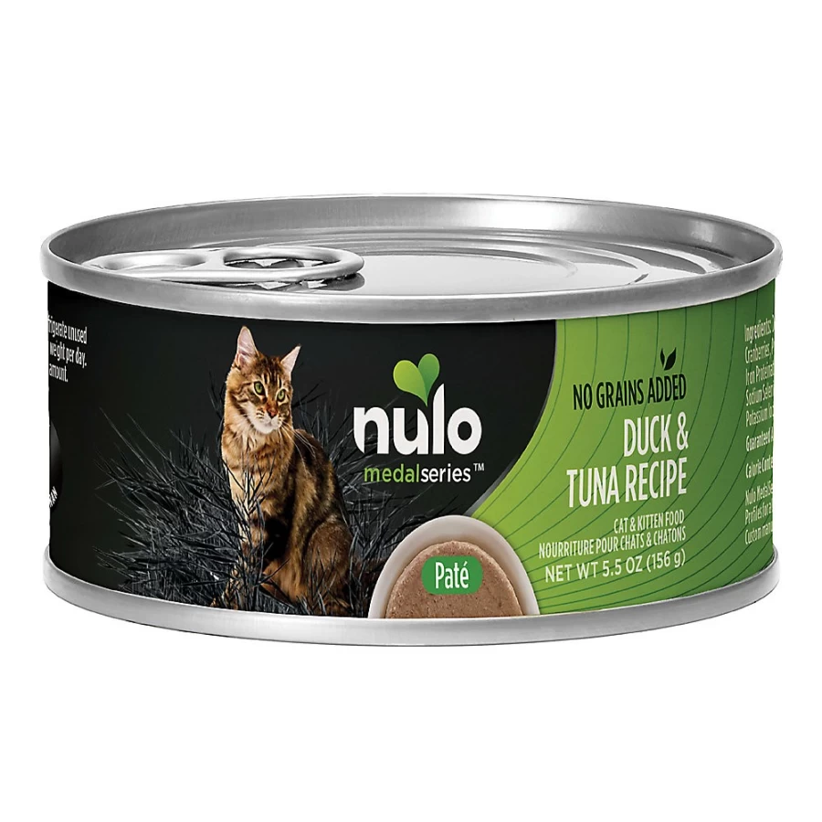 "Nulo MedalSeries Grain-Free Wet Cat Food for All Life Stages - No Corn, Wheat, or Soy | Available at PetSmart"