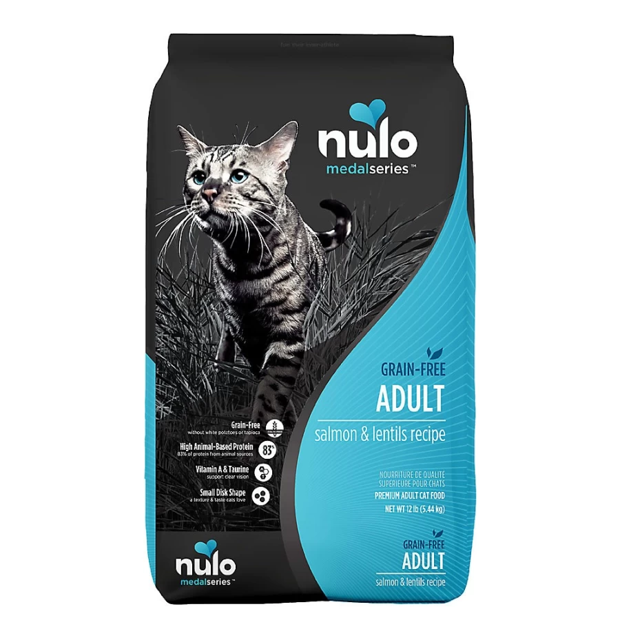 PetSmart Nulo MedalSeries Grain-Free Salmon Dry Cat Food for Adult Cats