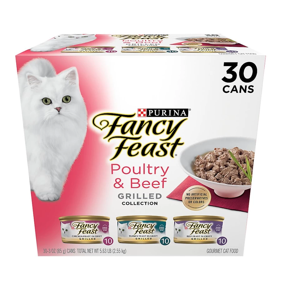 PetSmart Fancy Feast Wet Cat Food for All Life Stages, 6.66 lb. Pack with Essential Vitamins