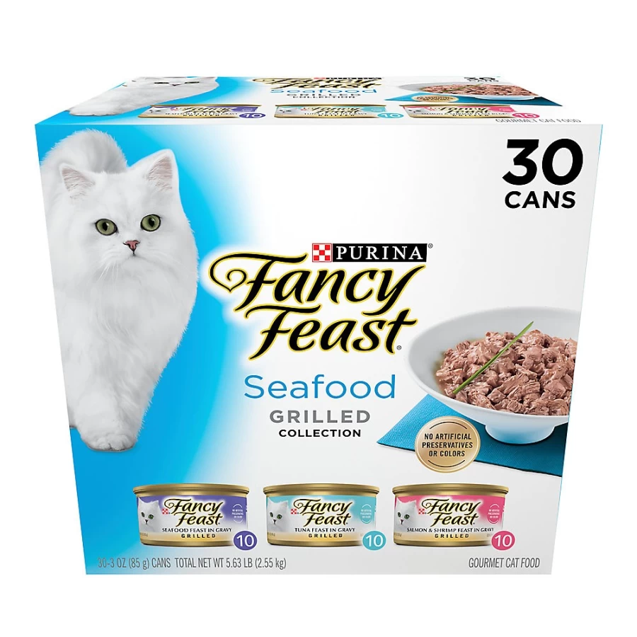 PetSmart Fancy Feast Wet Cat Food for All Life Stages, 6.66 lb. Pack with Essential Vitamins