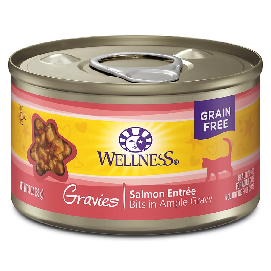 PetSmart Wellness Gravies Grain-Free Natural Wet Cat Food for Adult Cats
