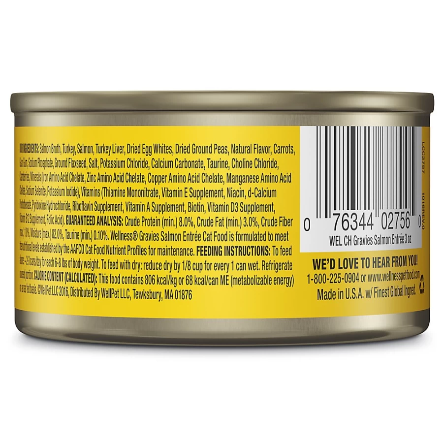 PetSmart Wellness Gravies Grain-Free Natural Wet Cat Food for Adult Cats
