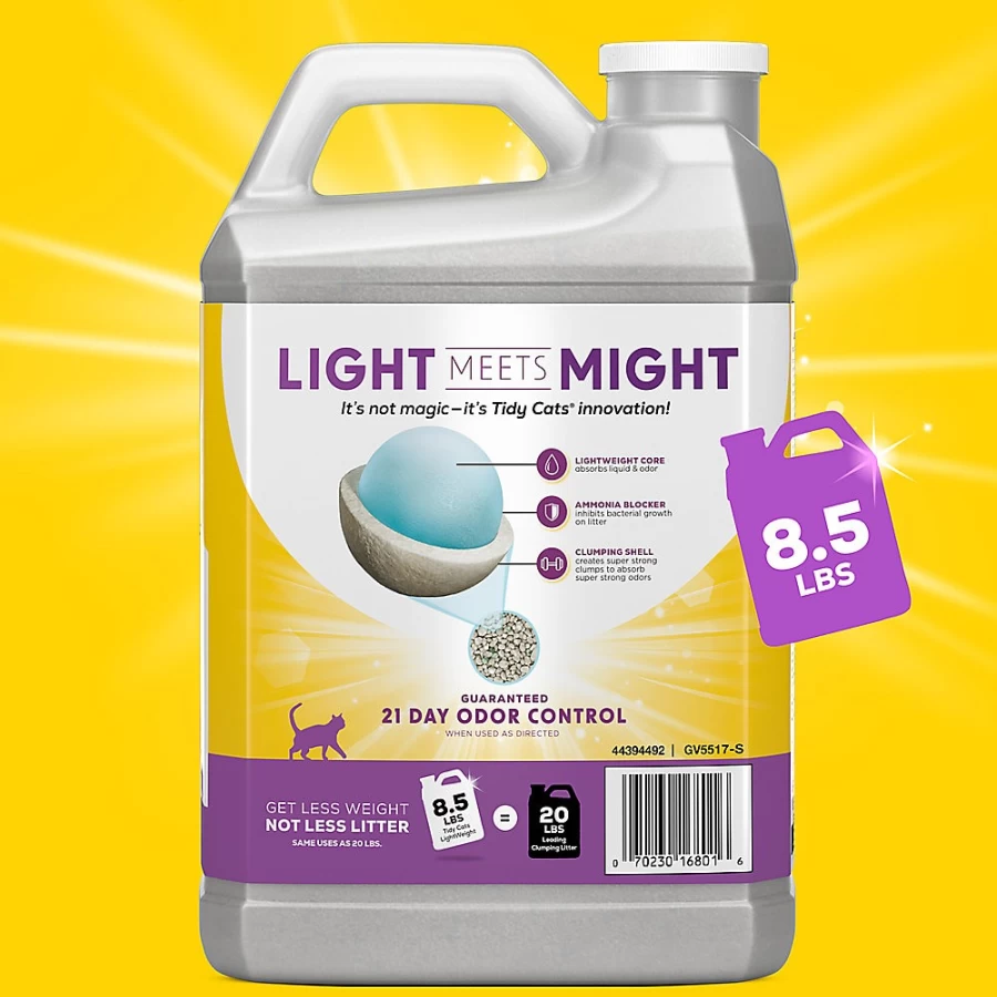 Purina Tidy Cats Lightweight Clumping Clay Cat Litter with Clean Blossom Scent - Multi-Cat Formula | PetSmart