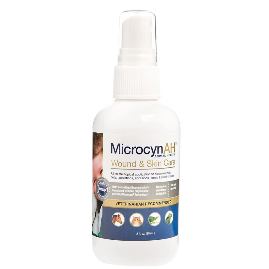 PetSmart MicrocynAH Wound & Skin Care for Pets – Veterinary Recommended Treatment