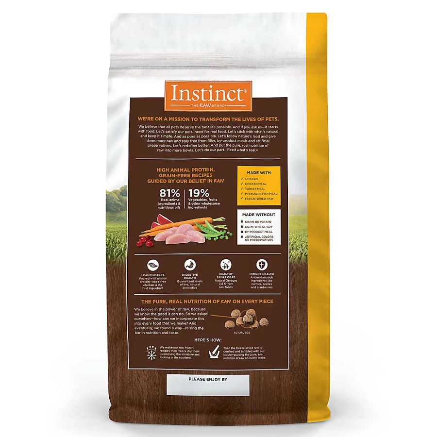 PetSmart Instinct Original Grain-Free Natural Chicken Recipe Dry Cat Food