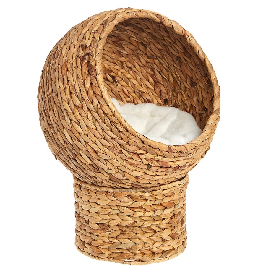 PetSmart Whisker City Wicker Cat Bed Dome – Cozy Hideaway for Cats