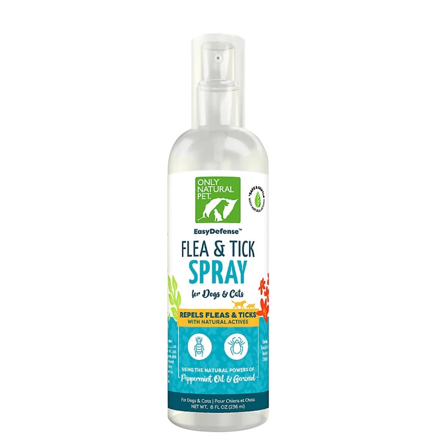 PetSmart Only Natural Pet EasyDefense Flea & Tick Spray for Dogs & Cats – Natural Pest Repellent