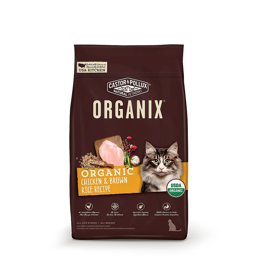 PetSmart Organix Grain-Free Dry Cat Food - All Life Stages, Chicken Recipe, No Corn