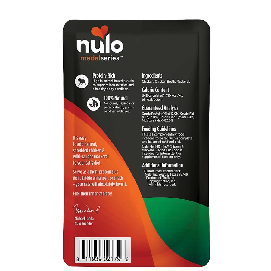 "Nulo MedalSeries Limited Ingredient Wet Cat Food Topper - Grain-Free, High-Protein, 2.8oz Can | PetSmart"